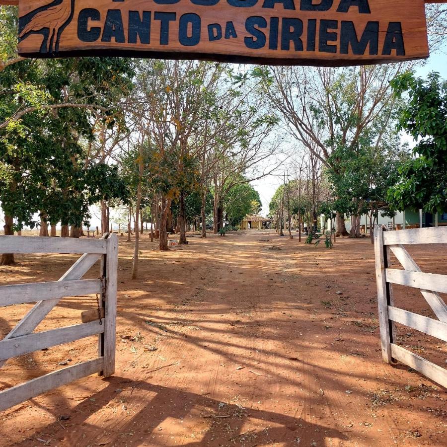 Pousada O Canto Da Seriema Nobres Bagian luar foto