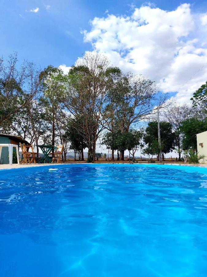 Pousada O Canto Da Seriema Nobres Bagian luar foto