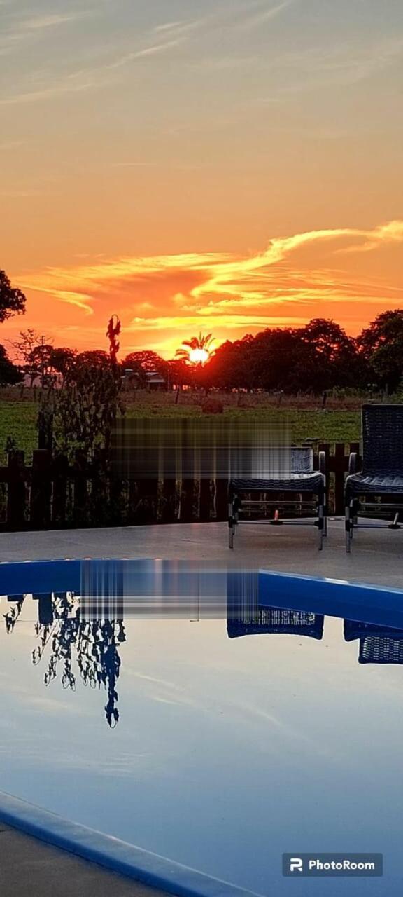 Pousada O Canto Da Seriema Nobres Bagian luar foto